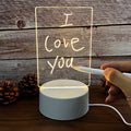 Emiel | Night Lamp with Integrated Notice Board and Pen