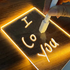 Emiel | Night Lamp with Integrated Notice Board and Pen