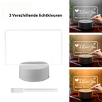 Emiel | Night Lamp with Integrated Notice Board and Pen