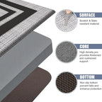 Fedde | Washable Non-Slip Absorbent Rug