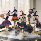 Finn | Artisan Witch Resin Figurine for Halloween Decor
