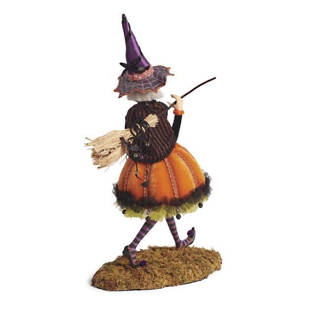 Finn | Artisan Witch Resin Figurine for Halloween Decor