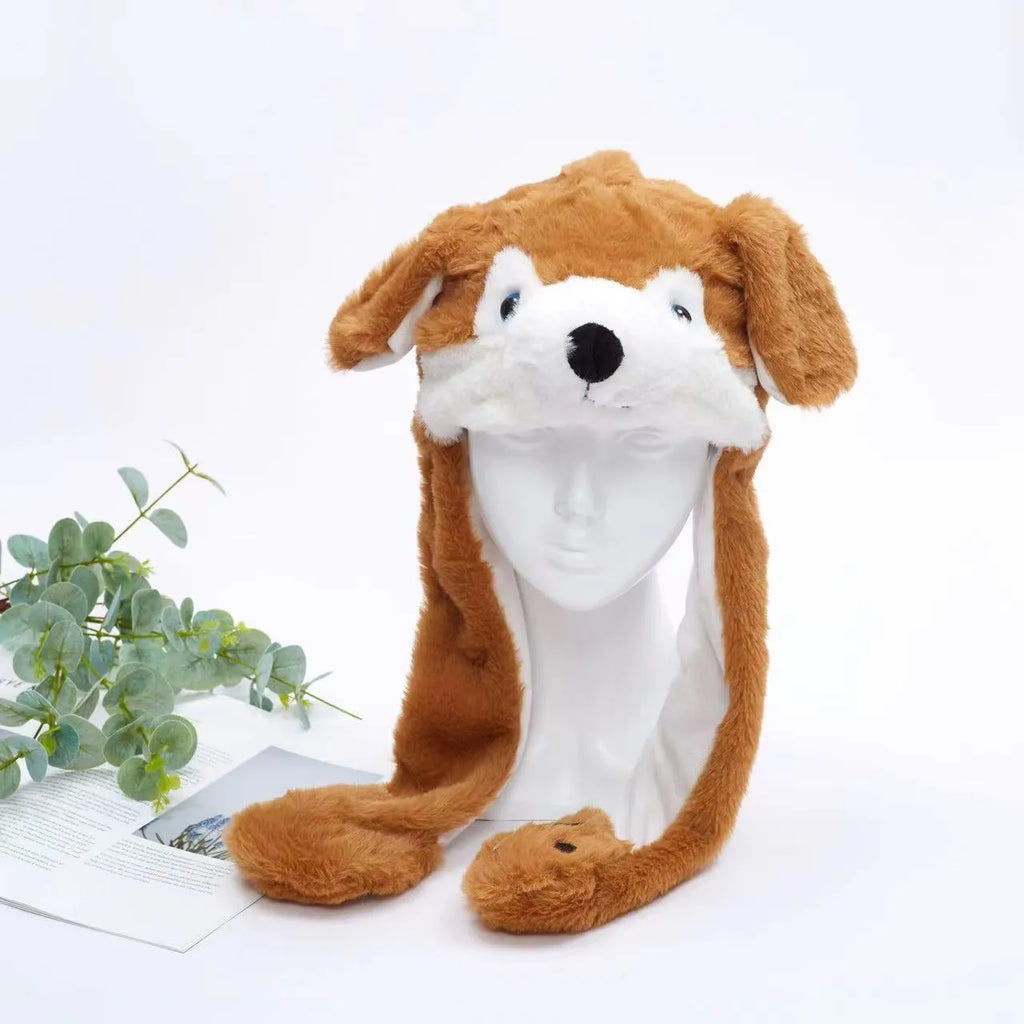 Geert | Animated Ear Plush Hat