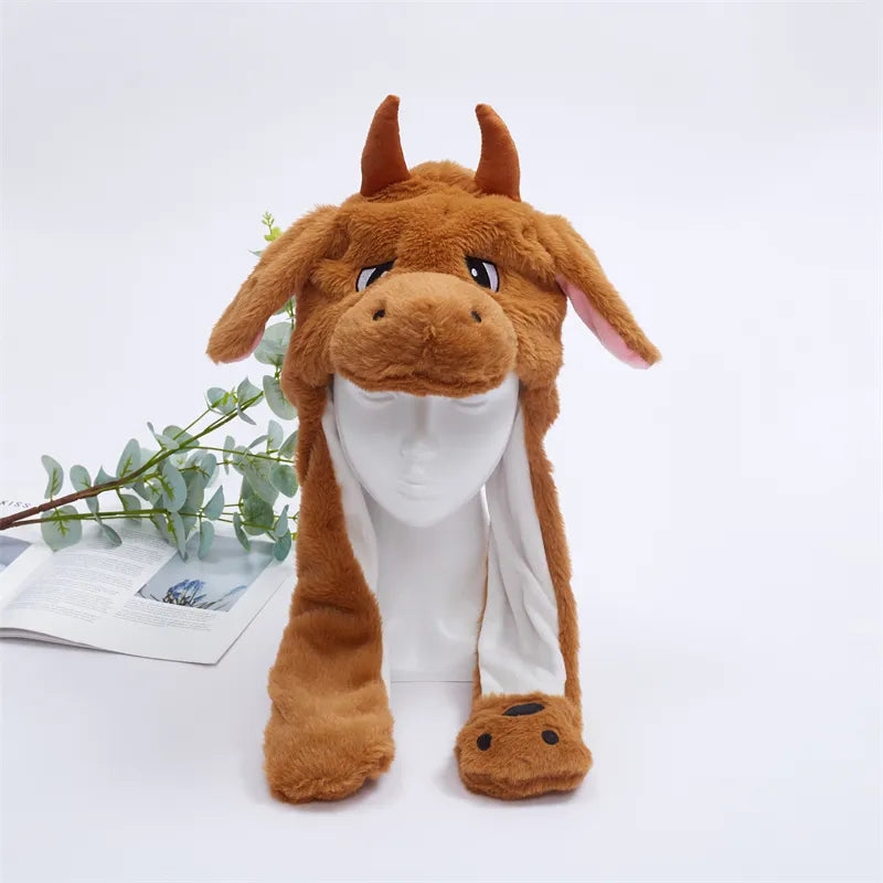 Geert | Animated Ear Plush Hat