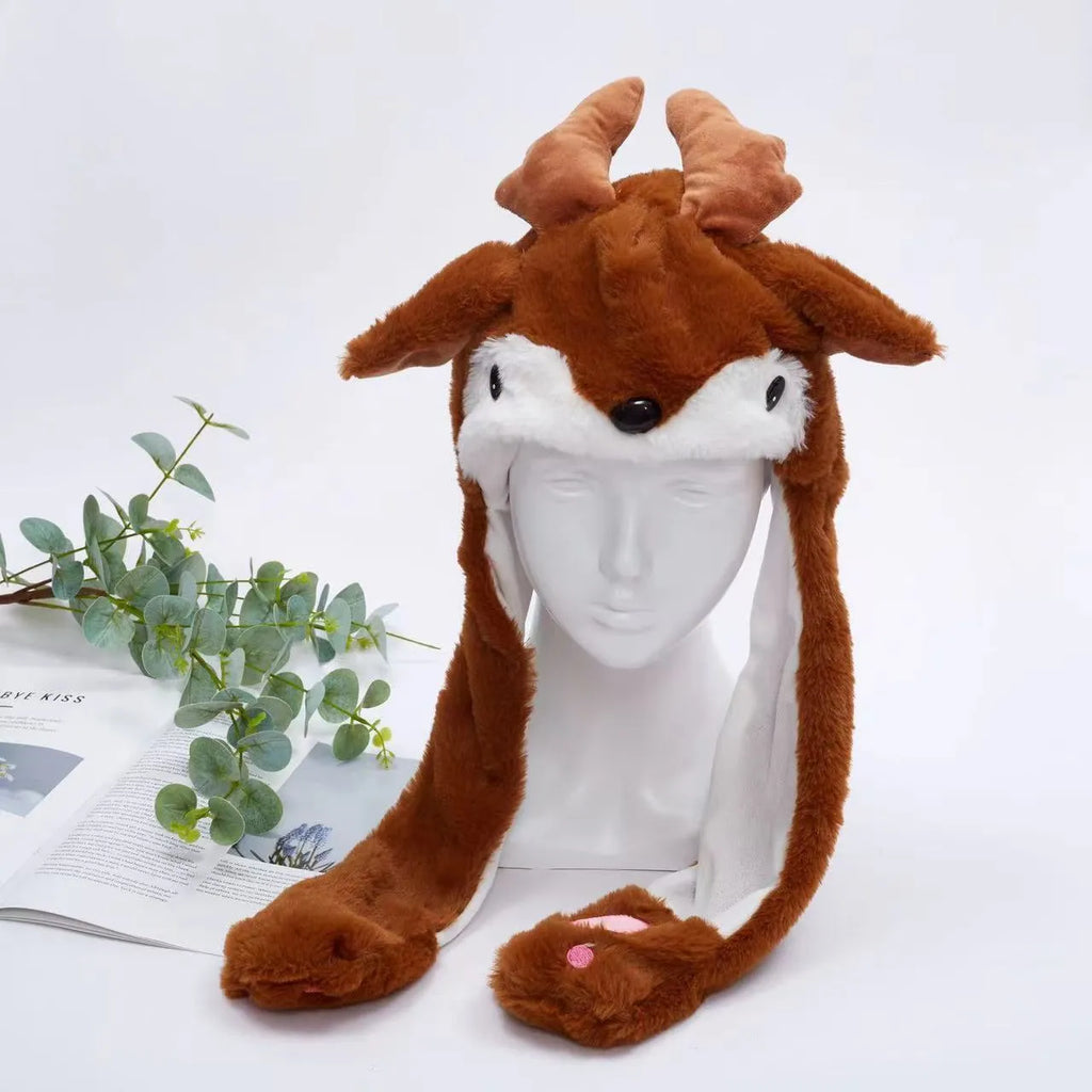 Geert | Animated Ear Plush Hat