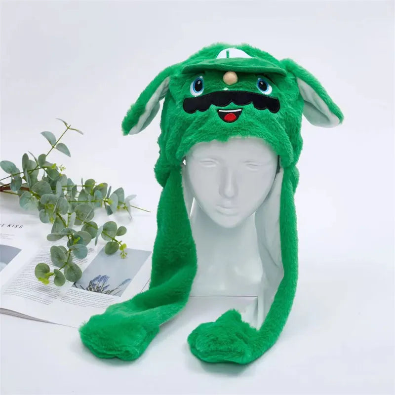 Geert | Animated Ear Plush Hat