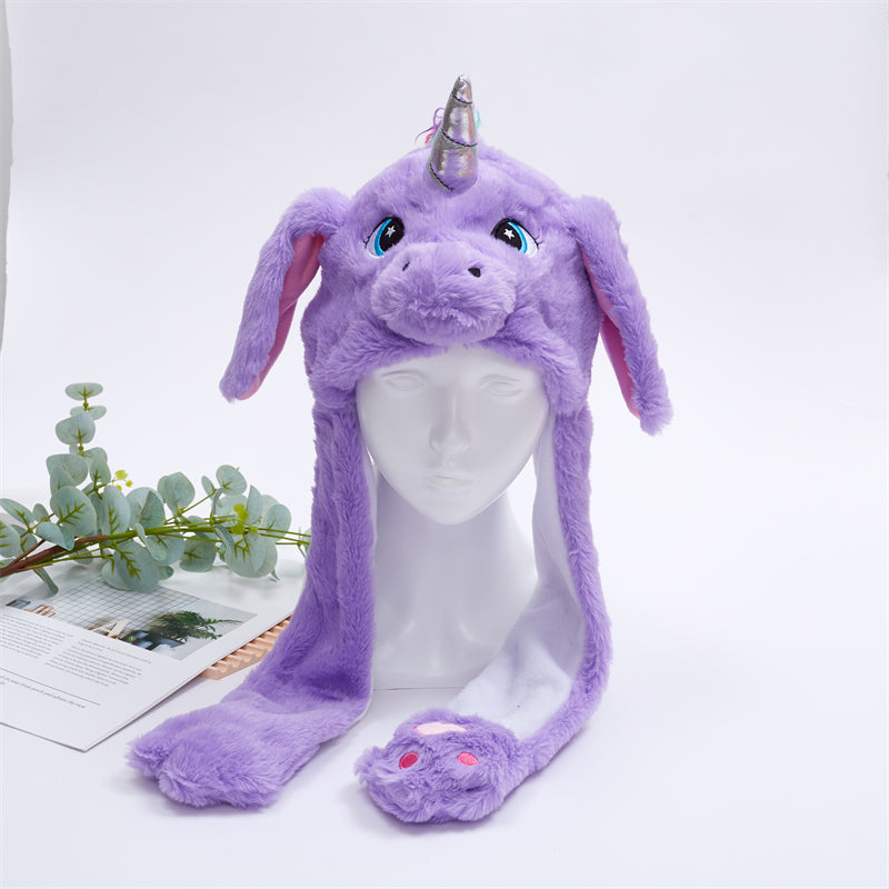 Geert | Animated Ear Plush Hat