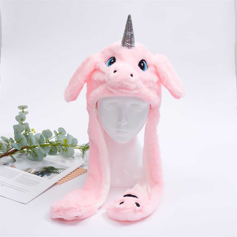 Geert | Animated Ear Plush Hat
