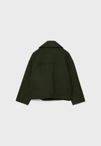 Elegant Loose Fit Double-Breasted Women's Jacket
