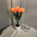 Hessel | Warm Light LED Tulip Night Lamp