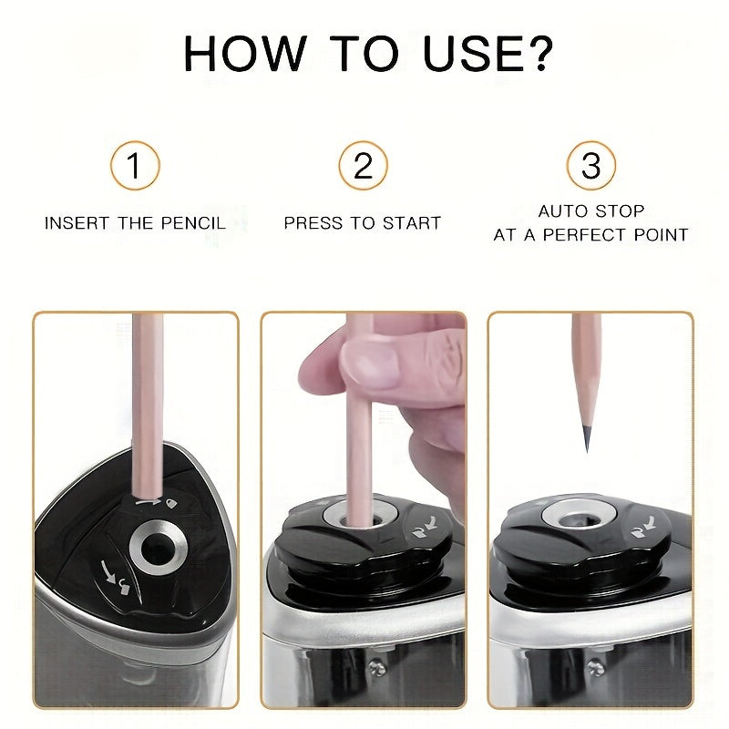 Julian | USB-Powered Automatic Pencil Sharpener