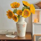 Jurriaan | Floral Pattern Ceramic Vase