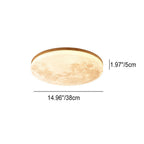 Kees | Moon-Designed Wooden Ceiling Lamp