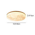 Kees | Moon-Designed Wooden Ceiling Lamp