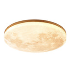 Kees | Moon-Designed Wooden Ceiling Lamp
