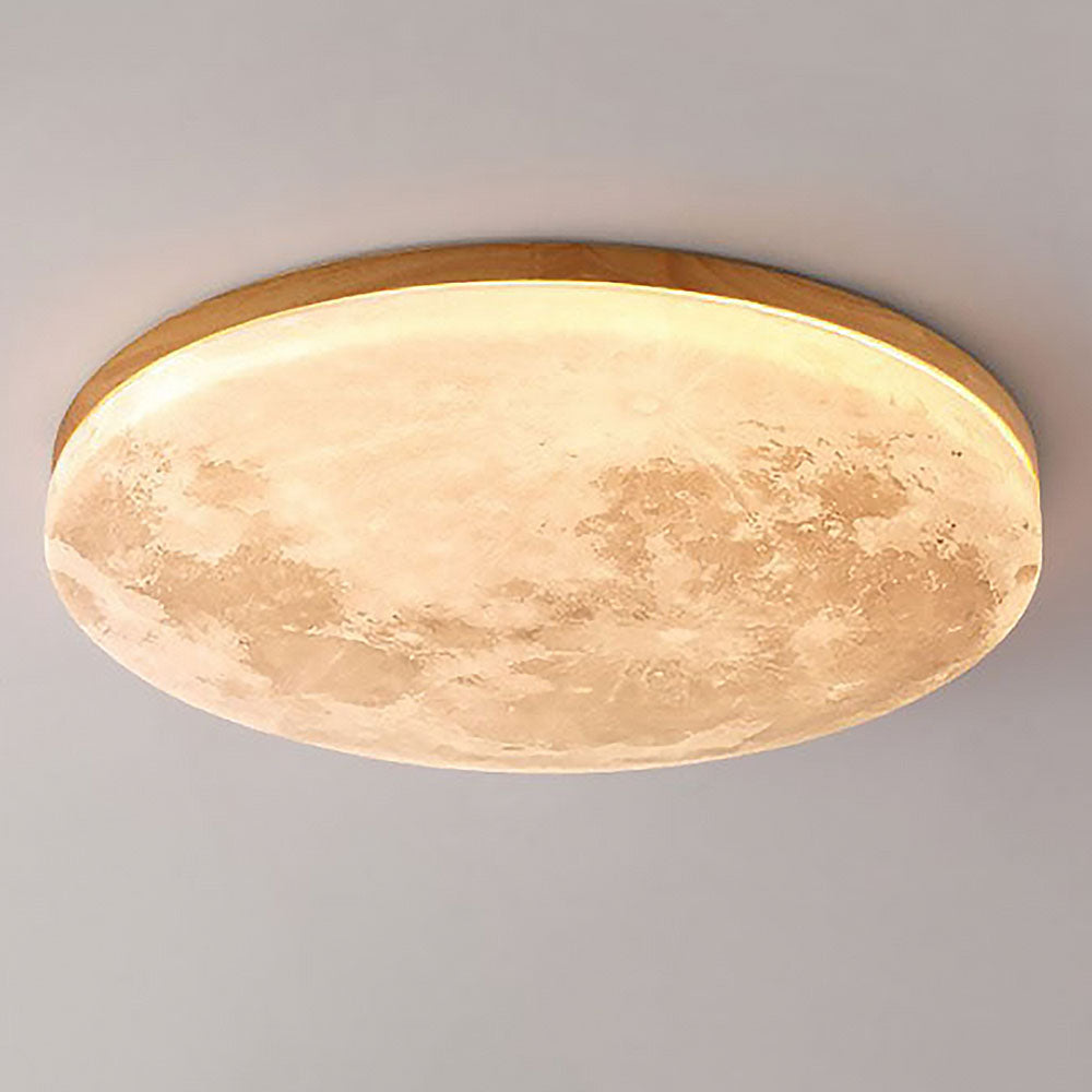 Kees | Moon-Designed Wooden Ceiling Lamp