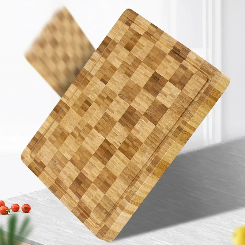 Koen | Extra-Large Bamboo Cutting Board with Juice Groove