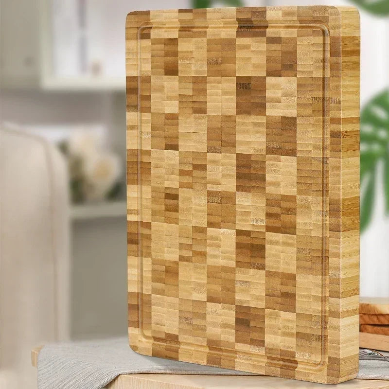 Koen | Extra-Large Bamboo Cutting Board with Juice Groove