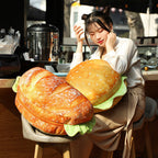 Lars | 2-in-1 Hamburger Seat Cushion and Decorative Pillow