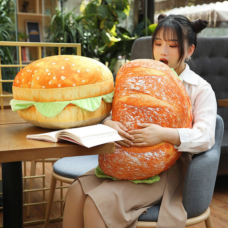 Lars | 2-in-1 Hamburger Seat Cushion and Decorative Pillow
