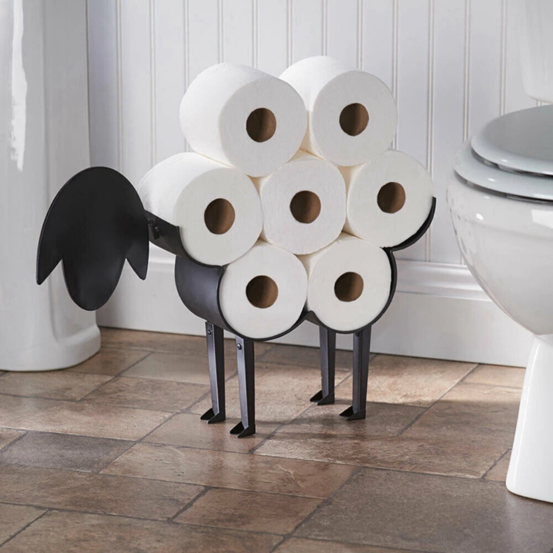 Lodewijk | Animal-Inspired Metal Toilet Paper Holder