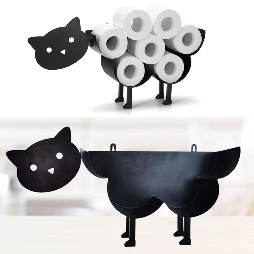 Lodewijk | Animal-Inspired Metal Toilet Paper Holder
