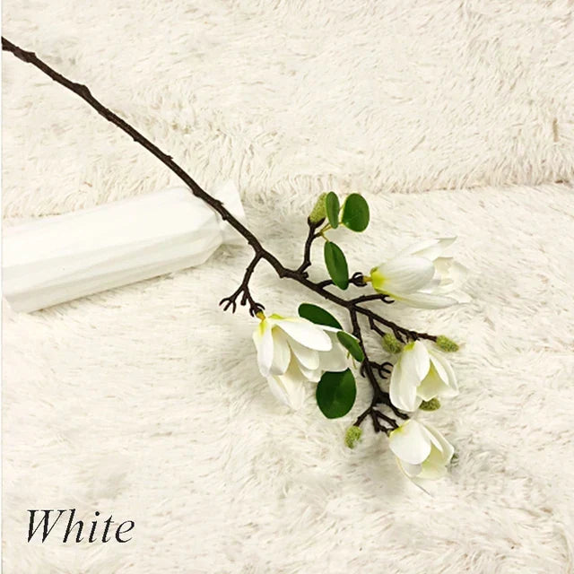 Loek | Faux Magnolia Flower Branch