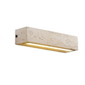 Modern Creative Yellow Travertine Stone Wall Light