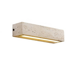 Modern Creative Yellow Travertine Stone Wall Light
