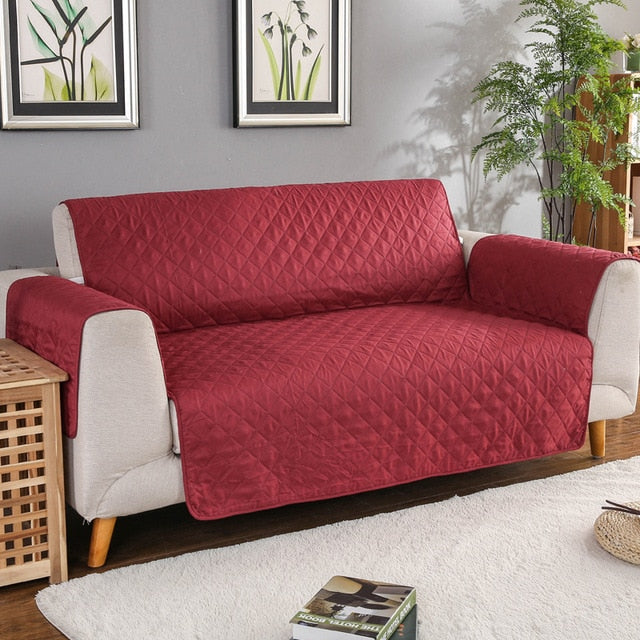 Melle | Quilted Sofa Protector Cover