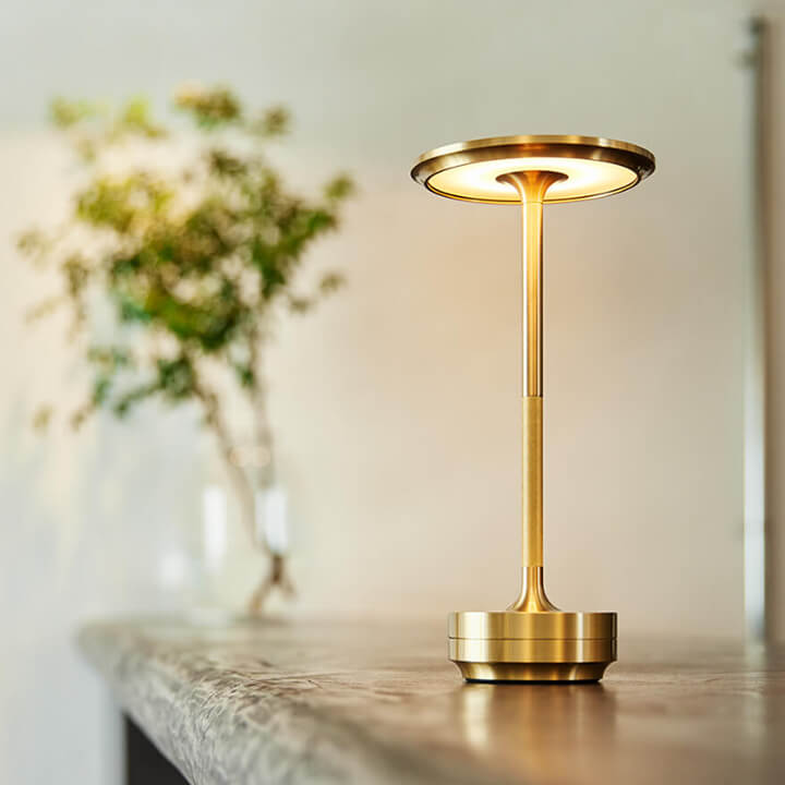 Nara Metallic Cordless Table Lamp