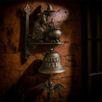 Pepijn | Vintage Metal Witch Doorbell