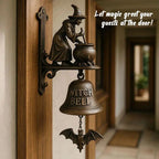 Pepijn | Vintage Metal Witch Doorbell