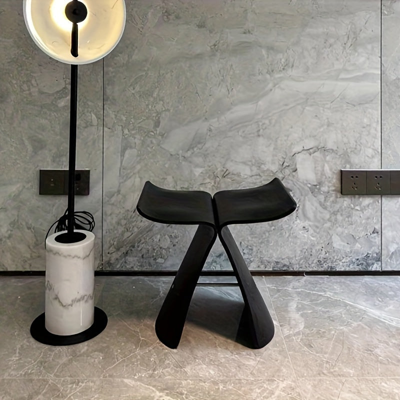 Pieter | Elegant Wooden Butterfly Stool