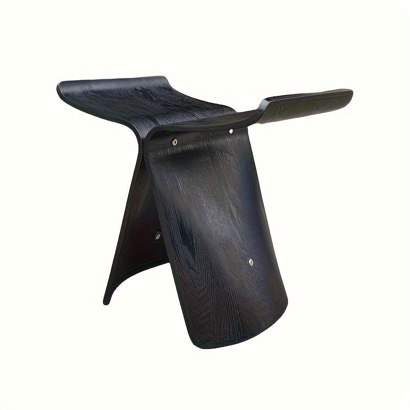 Pieter | Elegant Wooden Butterfly Stool
