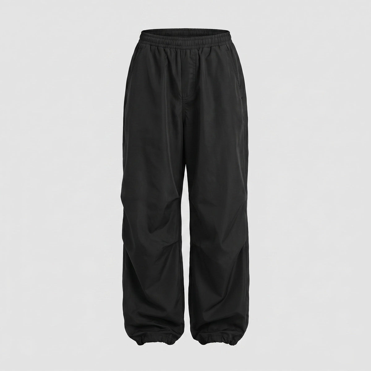 Women's Casual Wide-Leg Cargo Joggers – Comfortable Loose Fit with Drawstring Waist and Adjustable Cuffs