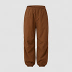 Women's Casual Wide-Leg Cargo Joggers – Comfortable Loose Fit with Drawstring Waist and Adjustable Cuffs
