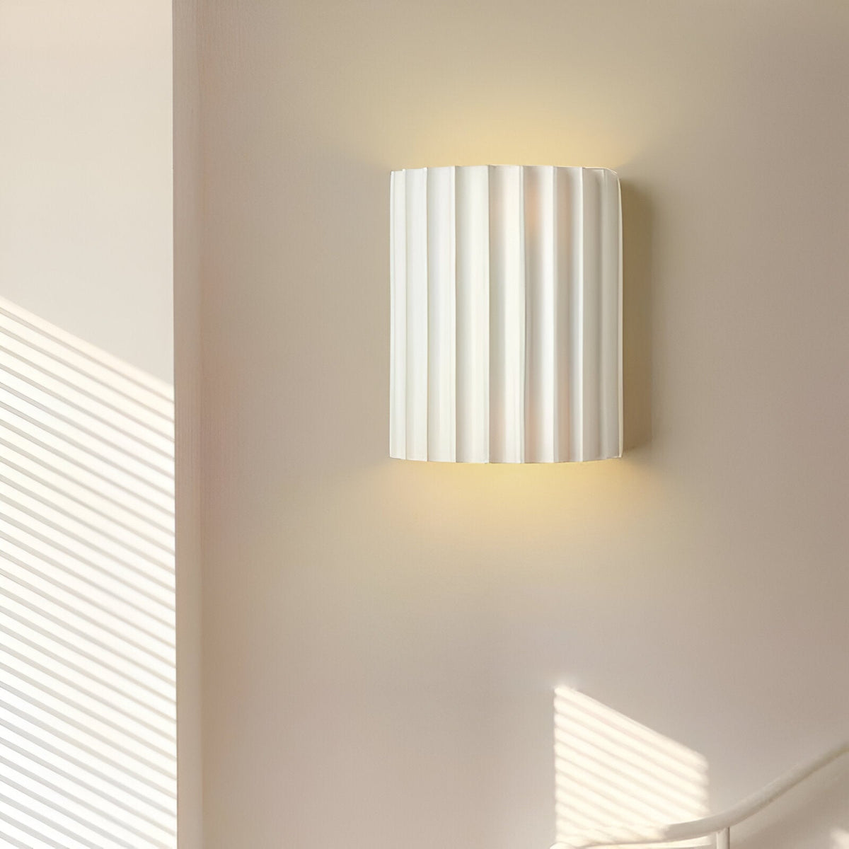Nordic Resin Clarity Minimalist Wall Light