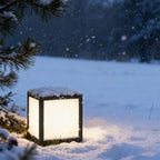 Solar Waterproof Post Cap Aluminum Column Pedestal Light