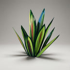Tim | Solar LED Metal Agave Garden Ornament