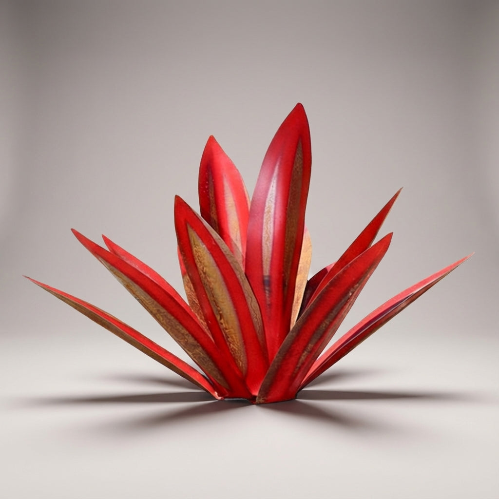 Tim | Solar LED Metal Agave Garden Ornament
