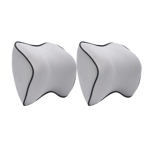 Timo | Set of 2 Memory Foam Neck Pillows for Car Comfort