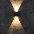 Waterproof Modern Up&Down LED Outdoor Spotlight Wall Washer Light