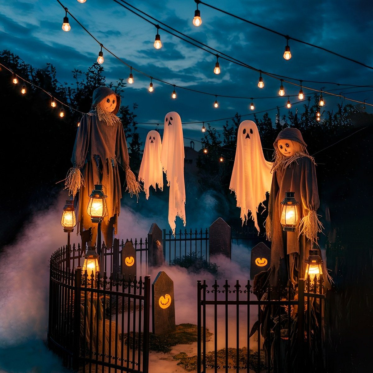 Waterproof LED Outdoor LED String Lights Garden Hanging Light