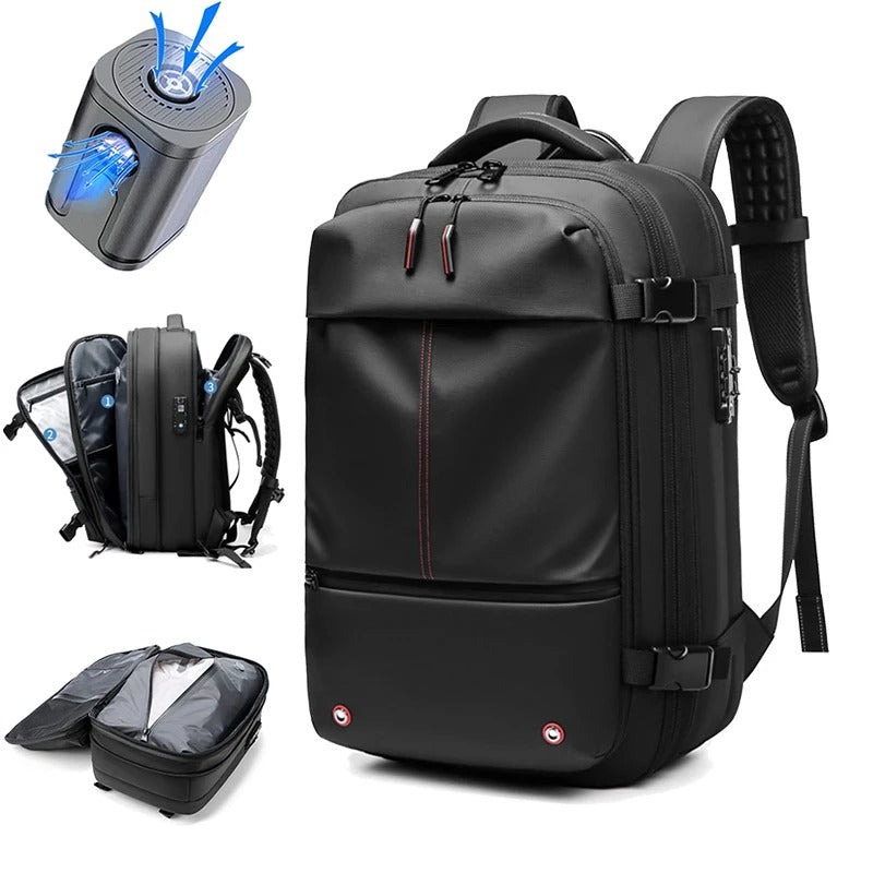 Wilbert | 60L Anti-Theft Backpack with Vacuum Compression