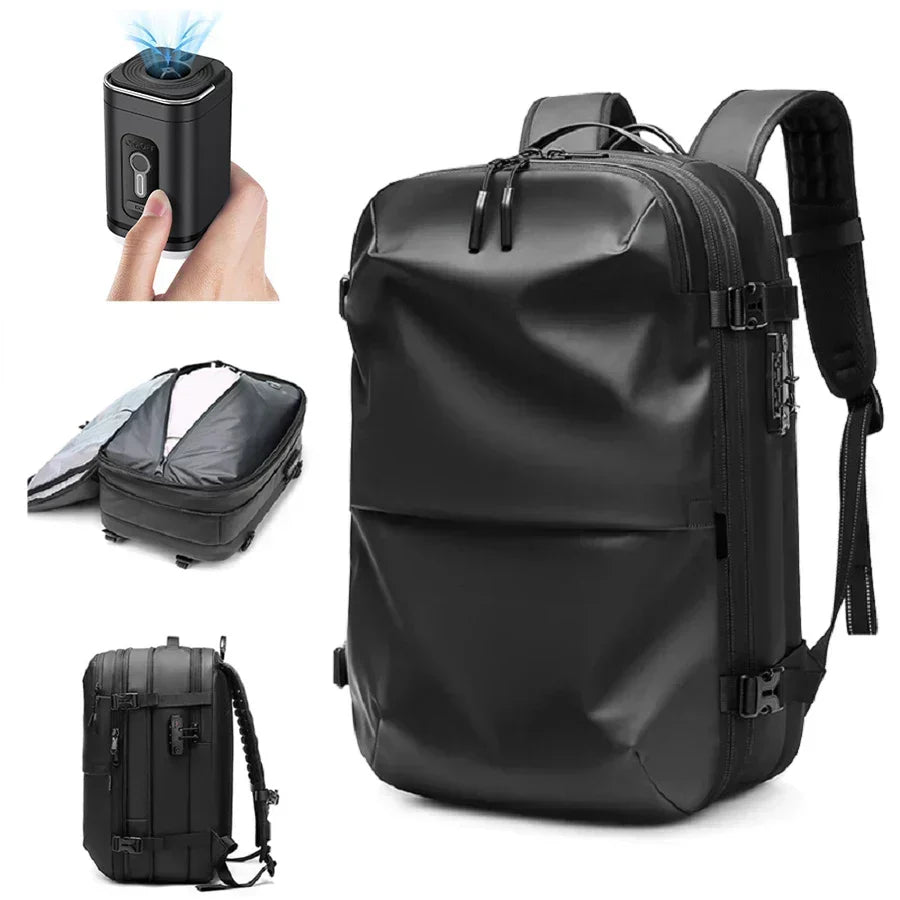 Wilbert | 60L Anti-Theft Backpack with Vacuum Compression